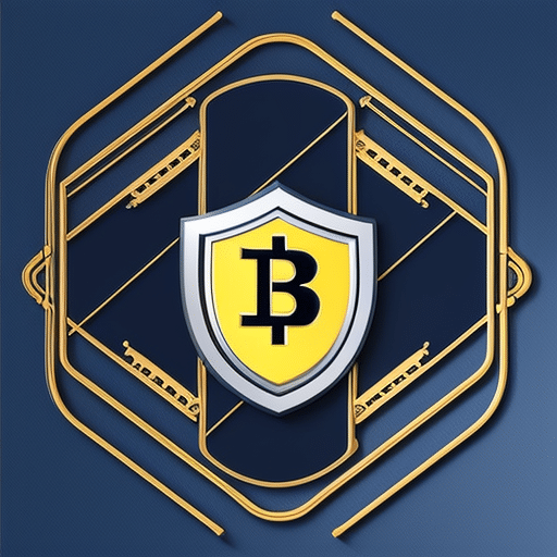 An image showcasing a secure digital wallet on a smartphone screen, surrounded by an impenetrable shield of encryption, while a lock symbolizes the safety of buying Bitcoin